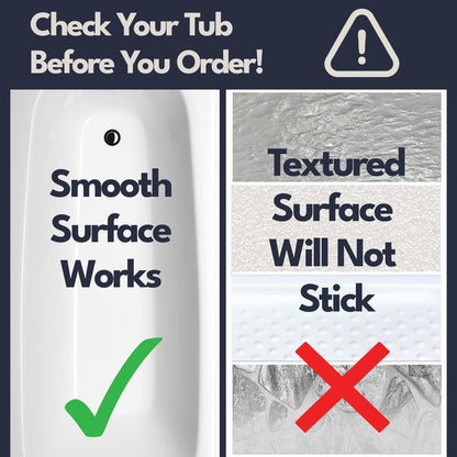 Bath Tub Mat Non Slip Anti Mold for Kids BPA Free INCL Hooks - homerella® Ocean Sea Animals 40x16, Baby Bath Mat Non Slip 200 Suction Cups, Non Toxic Machine Washable Toddler Bath Mat, EU Certified