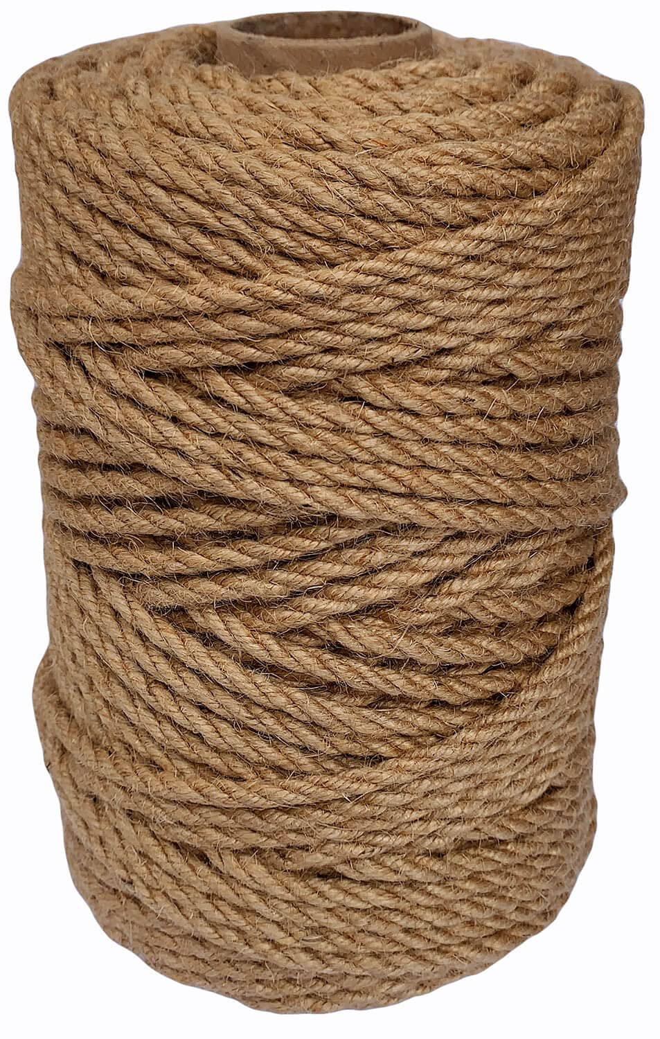 ILIKEEC 5mm Jute Twine, 328 Feet Braided Jute Rope, Heavy Duty and Thick Twine Rope for DIY Artwork, Bundling, Home Decor, Gardening Applications
