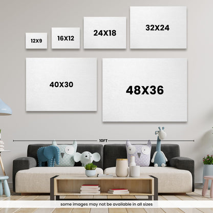 CANVAS ON DEMAND Mediterranean Evening Canvas Wall Art Print by Dominic Davison, Home Decor, Cat, Design Europe, Artwork,48" x36in