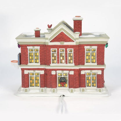 Department 56 Cleveland Elementary School | Christmas Story Village Collectible Figurine