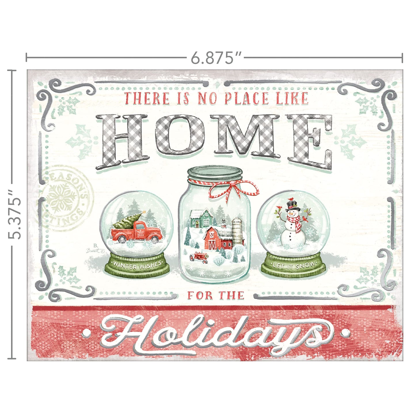 Lang, No Place Like Home Christmas Cards