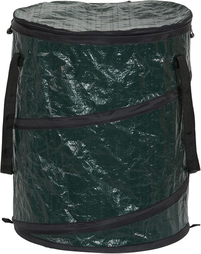 Household Essentials Pop Up Hamper, Pop Up Camping Trash Can, Great for Outdoor or Indoor Use, Portable and Collapsible