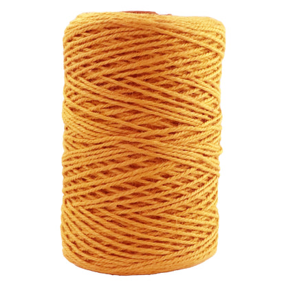 IMROPE 3mm x 1000 Feet Orange Jute Rope, Twine for Gardening Tomato Climbing Plant Tie Floristry Crafts Gift Wrapping Packing Decor