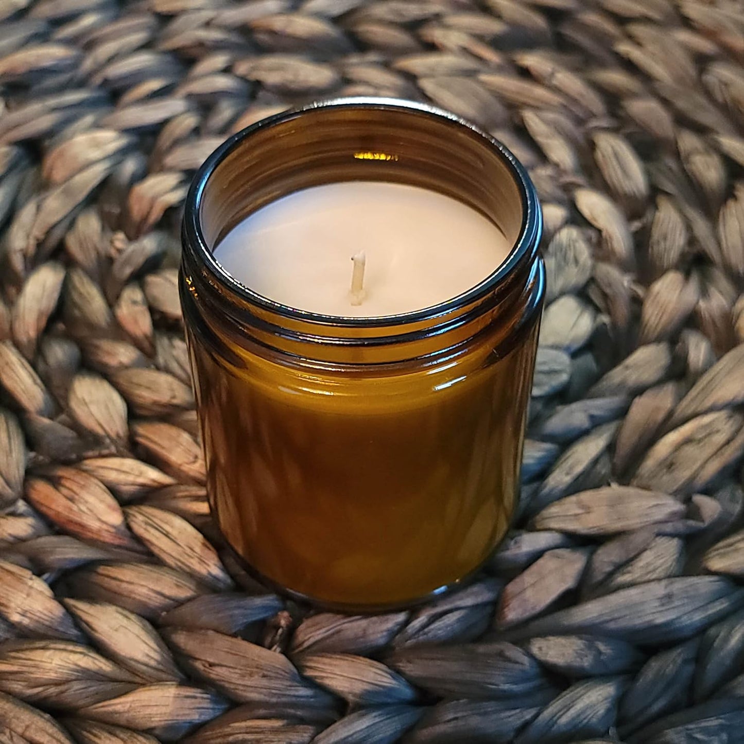 Pumpkin Spice Latte Candles | Arctic Wicks Coconut & Beeswax Candles | 9oz Amber Scented Candle for Holidays