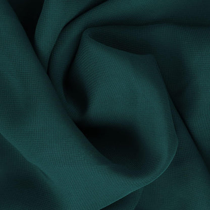 Dark Green Chiffon Table Runner 27X120 inches Sheer Long Table Linen for Wedding Party Banquets Home Decoration
