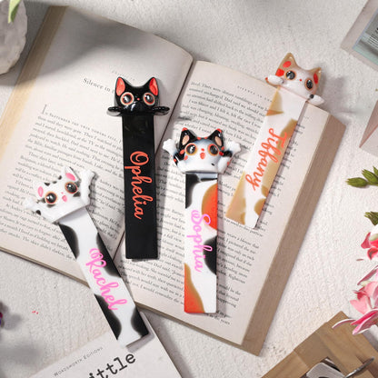 LET'S RESIN Bookmark Resin Molds, Cute UV Resin Bookmark Molds with Paperclip Pattern 3mm Thin,Bookmarks Silicone Molds for Epoxy Resin Crafts,Gifts for Book Lovers