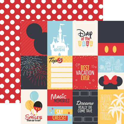 Paper House Productions 12" x 12" 9-Sheet Decorative Double Sided Paper Pack for Scrapbooking and Crafts - Magical Memories