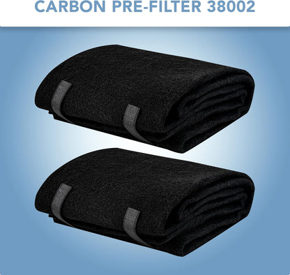 CFS Pack of 2, Premium Cut-to-Fit Activated Carbon Pre-Filter Pad for 38002 Models