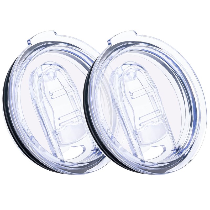 Bluwing 2 Pack 30oz Tumbler Lid, Replacement Tumbler Lid for 30oz YETI,BJPKPK, ALBOR, D·S, MUTNITT and More, Splash Resistant Lids,Covers for 30oz Tumbler,Cup
