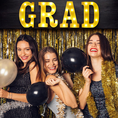 LED Light Up Letters GRAD Sign for Graduation Party Decorations 2025,Congrats Grad Yard Signs,Table Decorations,Grad Letters & Party Supplies for Graduation Celebrations
