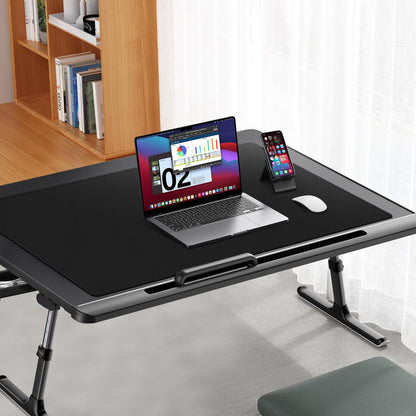 Cacoy 36" x 20" Leather Desk Mat for Home Office, Extra Large PU Leather Desk Pad Blotters, Waterproof Computer Keyboard Mat, Extended Gaming Mouse Pad, Desk Protector for Desktop and PC Laptop, Black