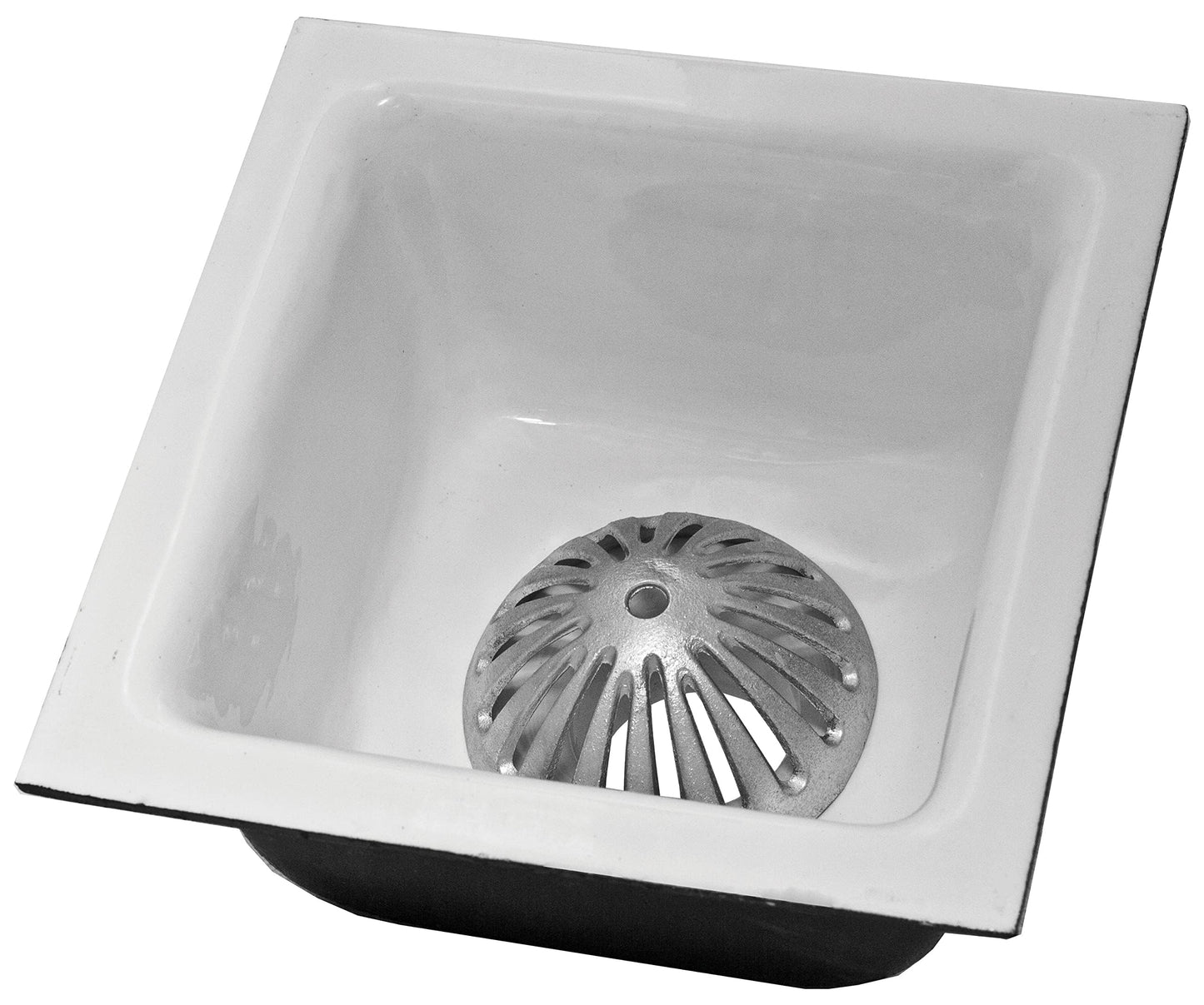 osseph Floor Sink Dome Strainer Cover, Heavy Duty Aluminum Dome Drain Cover, Floor Drain Cover for Restaurant, Home, Garden, Kitchen, Buffet or Food Service 5-1/2" W x 2-1/4"H(5PCS)