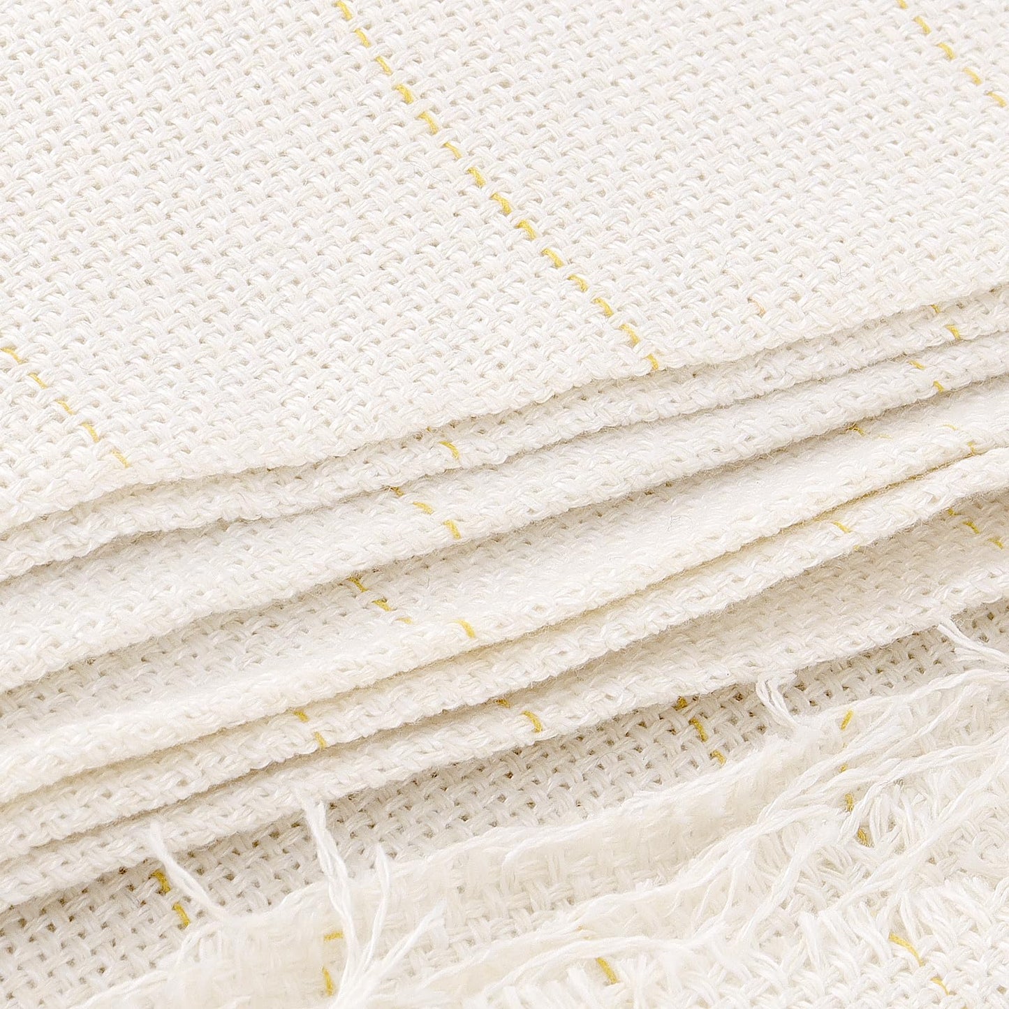 SHEUTSAN 2 PCS 59 x 59 Inches Tufting Cloth, Large Rug Tufting Cloth Bulk, Fabric with Marked Line for Punch Needle