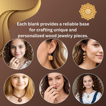 IECAP LLC Desert Ironwood Ring Blanks – Pack of 10 Exotic Hardwood for Ring Making, Resin Jewelry, Wood Rings, Inlays, Knife Handle Spacers & DIY Crafts – Iron wood Turning Blocks (1.5 x 1.5 x 0.5 in)