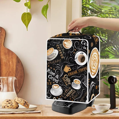 Coffee Cup Covers for Coffee Machines, Dust Stain Resistant, Soft Blender Mixer Protector for Small Kitchen Appliances