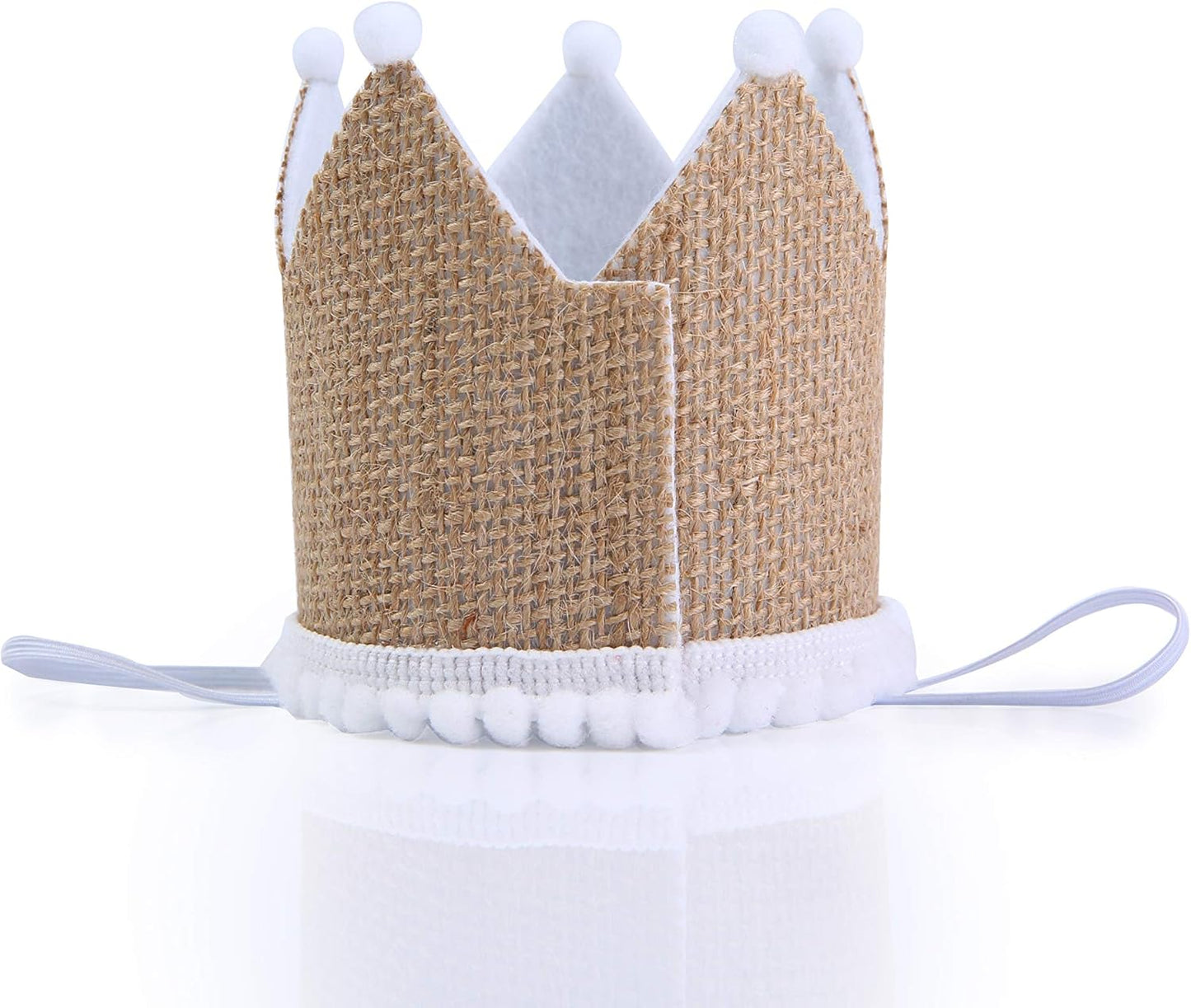 Ofishally One Crown for 1st Birthday - Party Favor Hat, Photo Booth Prop