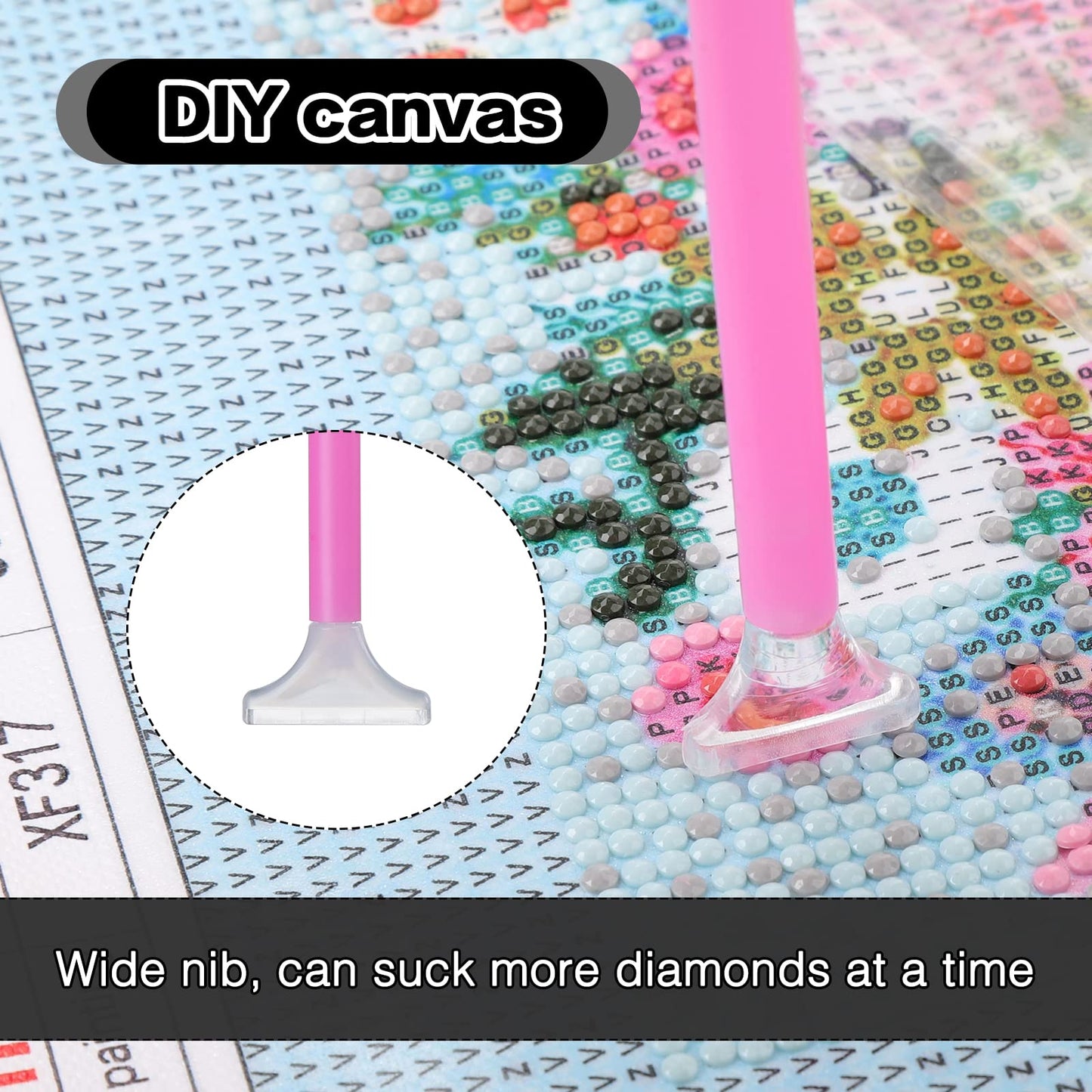 abcGoodefg Diamond Art Paintings Kit 6 Packs, DIY 5D Diamond Art Kits for Adults Landscape Set Round Full Drill Paint by Diamonds, 12x16 inch
