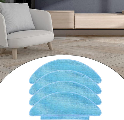 10 Pack Replacement Vacuum Mop Cloth Pads for Lubluelu SL60D SG60 SL61 Robotic Vacuum Cleaner