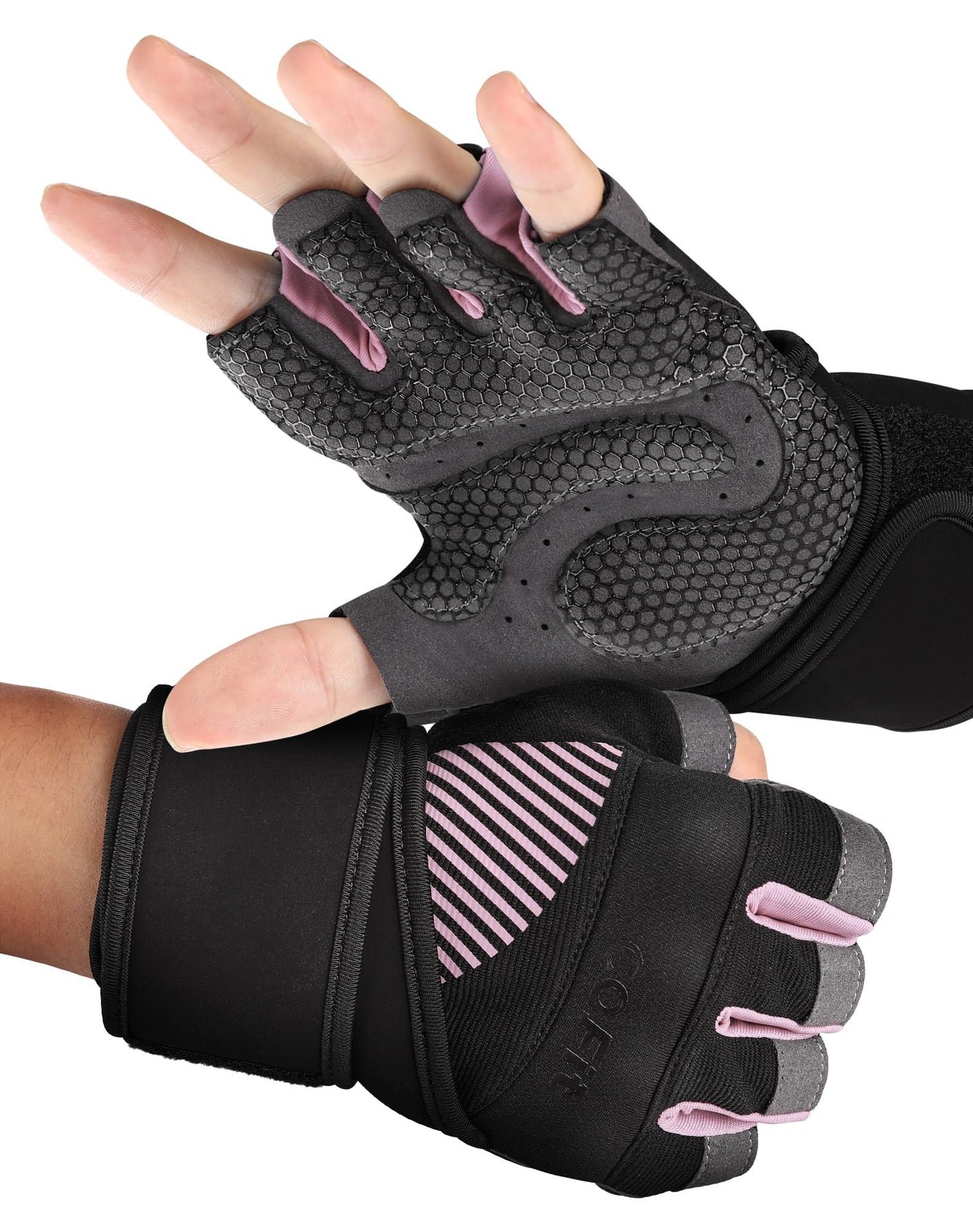 COFIT Breathable Workout Gloves, Antislip Weight Lifting Gym Gloves for Men Women, Superior Grip & Palm Protection for Weightlifting, Fitness, Exercise, Training