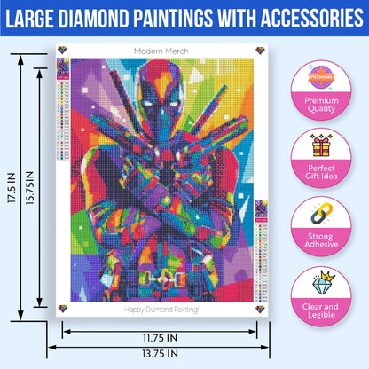 Modern Merch Disney Diamond Art Bundle Marvel Diamond Painting Packs