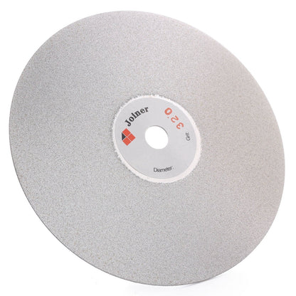 6" inch 150 mm Grit 320 Diamond Grinding Disc Abrasive Wheel Coated Flat Lap Disk Jewelry Tools for Gemstone Glass Rock Ceramics