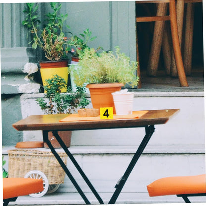 Scene Markers, 20pcs Digital Desk Game Number Marker Table Number Plates for Multifunctional Use