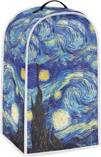 DISNIMO Van Gogh Starry Night Blender Dust Cover, Stand Mixer or Coffee Maker Appliance Cover, Anti-Fingerprint