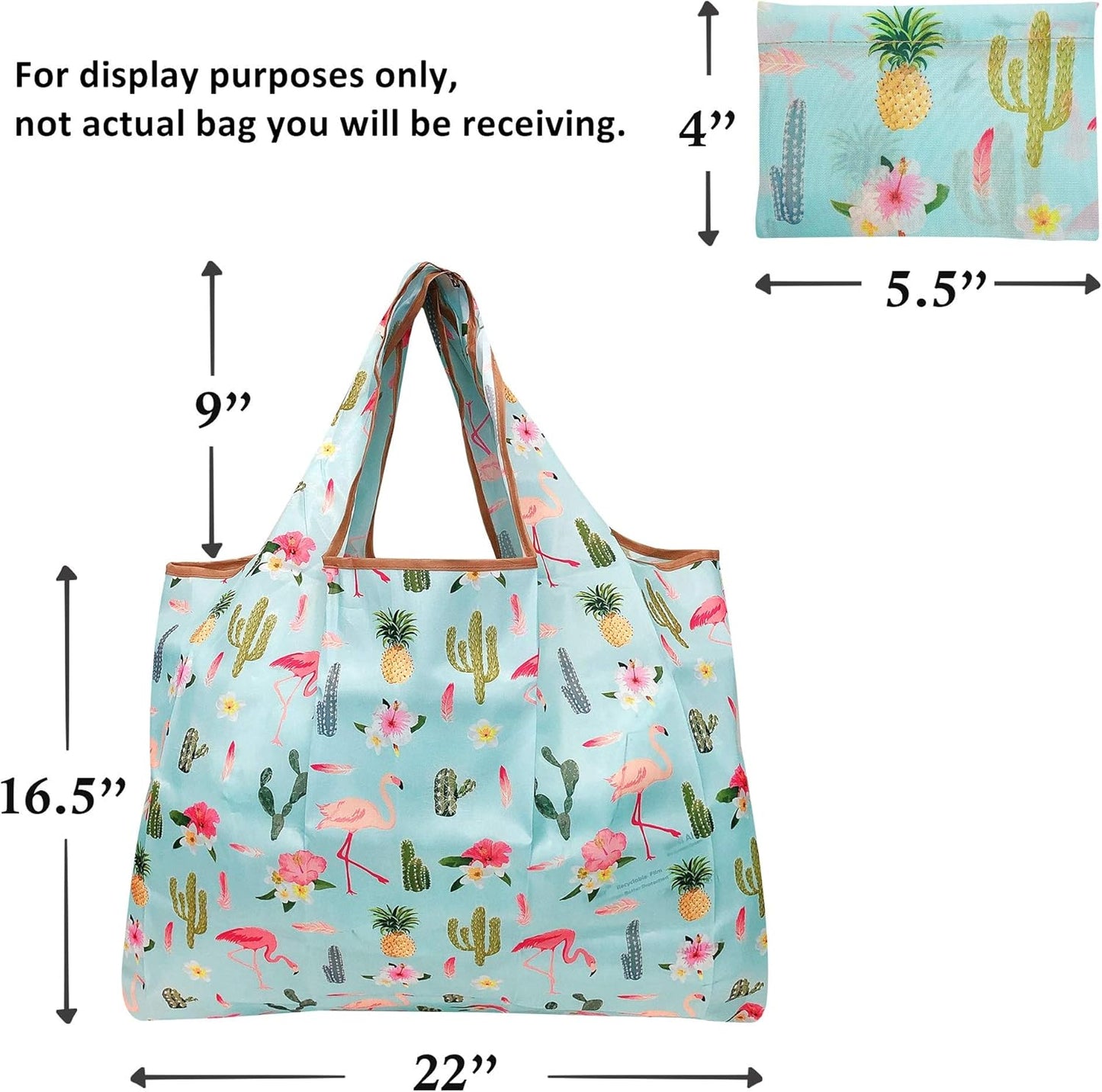Wrapables Durable Large Nylon Reusable Shopping Bag