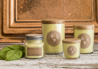ECO CANDLE CO. Recycled Candle, Crushed Cranberry, 6 oz. - Scents of Fresh Cranberries, Apples, Citrus, Clove & Cinnamon - 100% Soy Wax, No Lead, Kraft Paper Label & Lid, Hand Poured, Phthalate Free