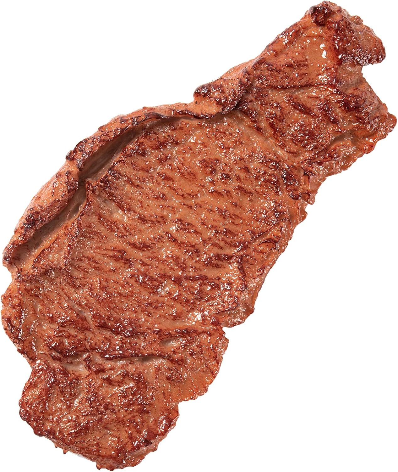 Gunsound Artificial Simulate Steak Fake Meat Food Model Photography Lifelike Cooked Roast Beef for Home Kitchen Cabinet
