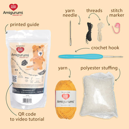 Red Heart Amigurumi Ralph The Tiger Kit