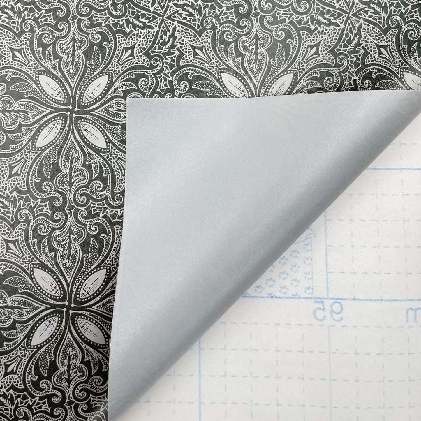 Yifely Vintage Petal Countertop Covering Paper, Self-Adhesive Shelf Liner, 17.7 Inch by 9.8 Feet