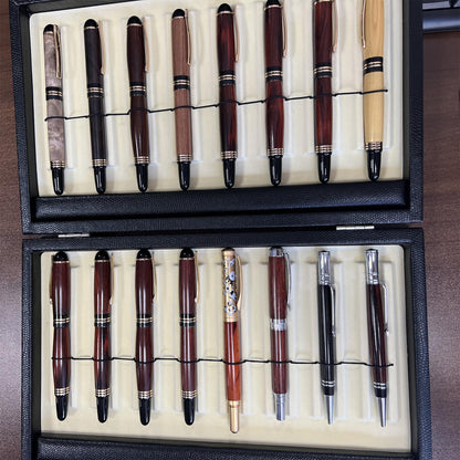 Yeivzwba Churchill Fountain Pen Kit Chrome Plated Diy Accessories for Wood Turning Pen Kits for Woodworking (1)