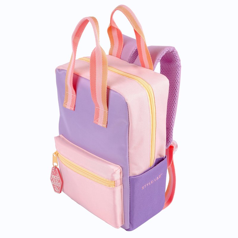 Fashion Angels Style.Lab Backpack for Kids, Mini Travel Bookbag with Cute & Stylish Retro Design, Ideal for Girls & Boys in School