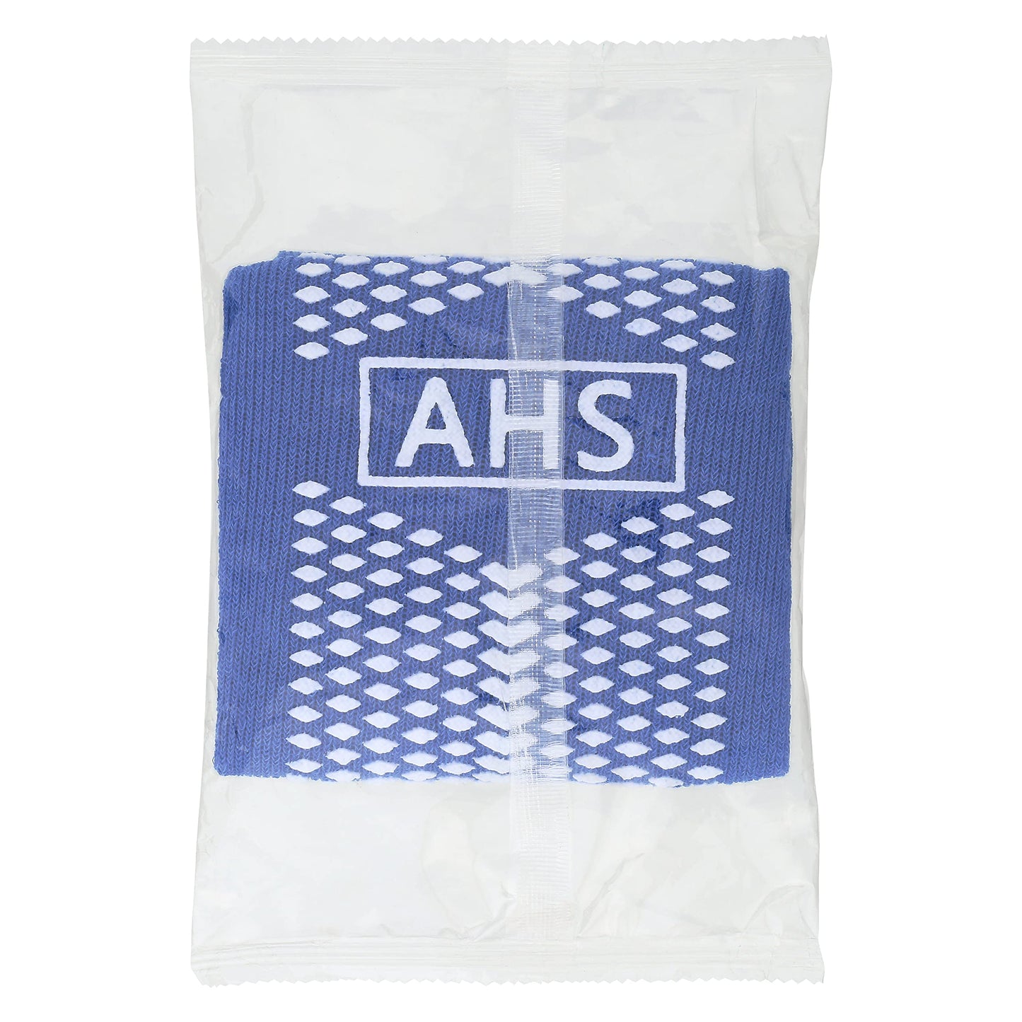 AMERICAN HOSPITAL SUPPLY AHS Slipper Socks | Blue X-Large Polyester-Spandex Knit Grip Socks with Elastic Cuff | Pack of 6 Non Skid Socks