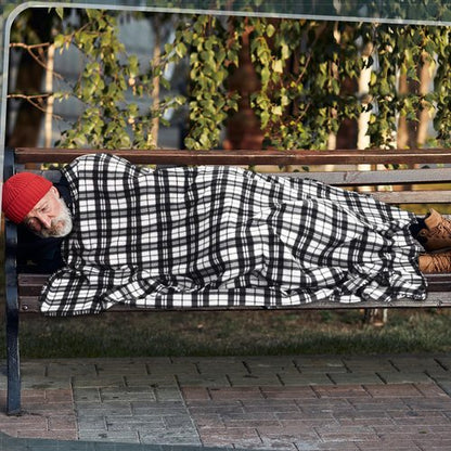 Buryeah 15 Pcs Winter Buffalo Plaid Throw Blankets Bulk 60 x 50 Inch Tartan Plaid Checkered Warm Throw Blankets Decor for Christmas Winter Couch Sofa Chair Bed Office Home(Style F,Black and White)
