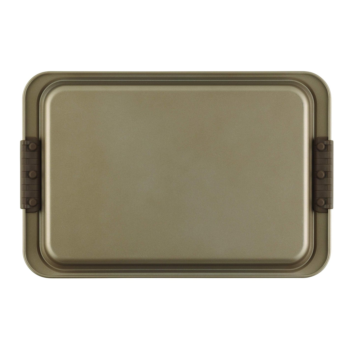 Anolon Bronze Nonstick Baking Sheet / Cookie Sheet / Cookie Pan with grips - 10 Inch x 15 Inch, Brown