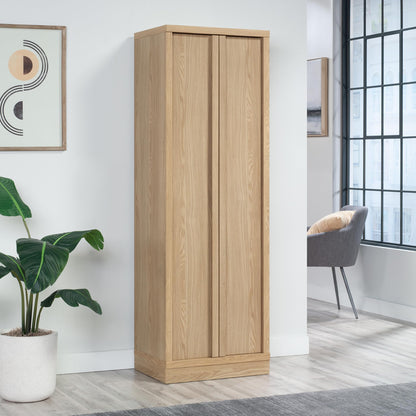 Sauder Merton Hall Storage Cabinet, Harmony Ash Finish
