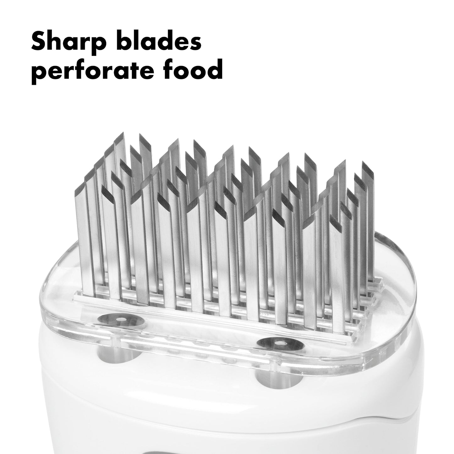 OXO Good Grips Easy-Clean Bladed Meat Tenderizer, White