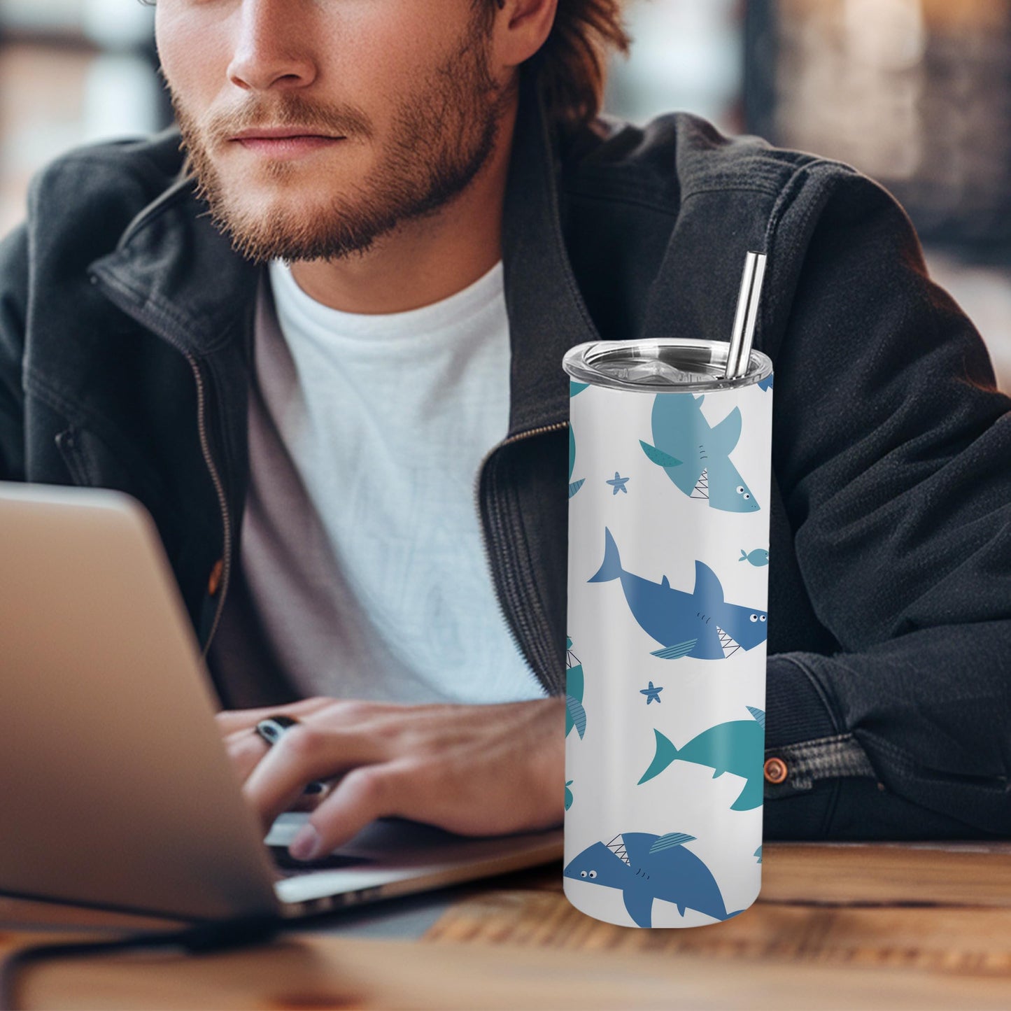 12 Pack Sublimation Tumblers 20 oz Bulk Blank Tumblers Skinny Straight Flat Bottom Cups White with Lid and Straw
