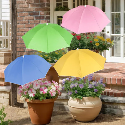 Tryly Plant Umbrellas for Outdoor Plants, Garden Umbrella Shade for Potted Plants and Garden Beds, Provide Shade