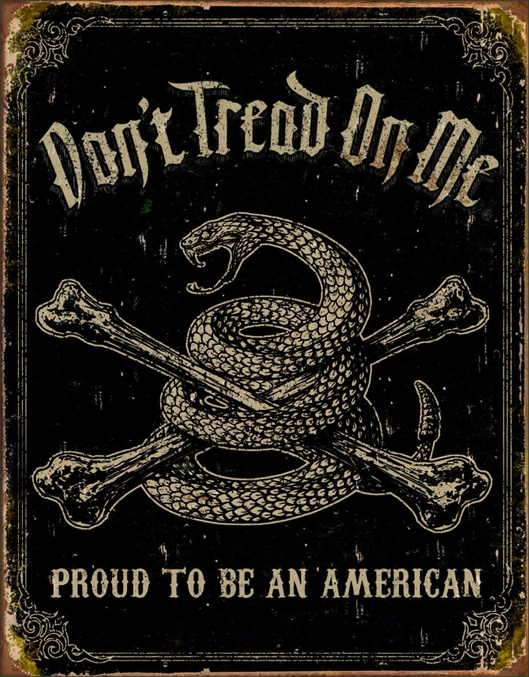 Desperate Enterprises Tin Signs TSN1692-BRK - Proud American