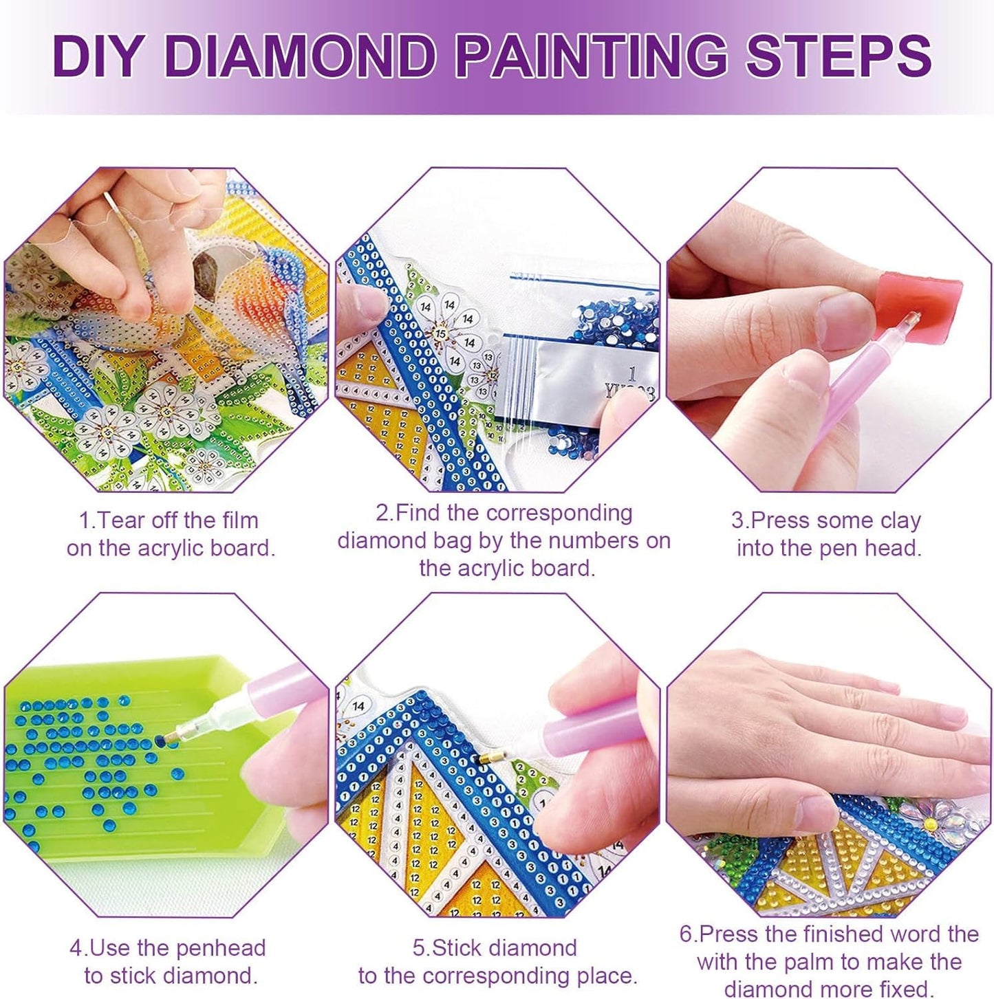 AIBOERL Diamond Art Hanging Kit for Adult,Special Shaped Rhinestone,Double Sided 5D DIY Acrylic Diamond Art Painting Window Pendants Home Garden Wall Hanging Kits Hanging Ornament (Cat)