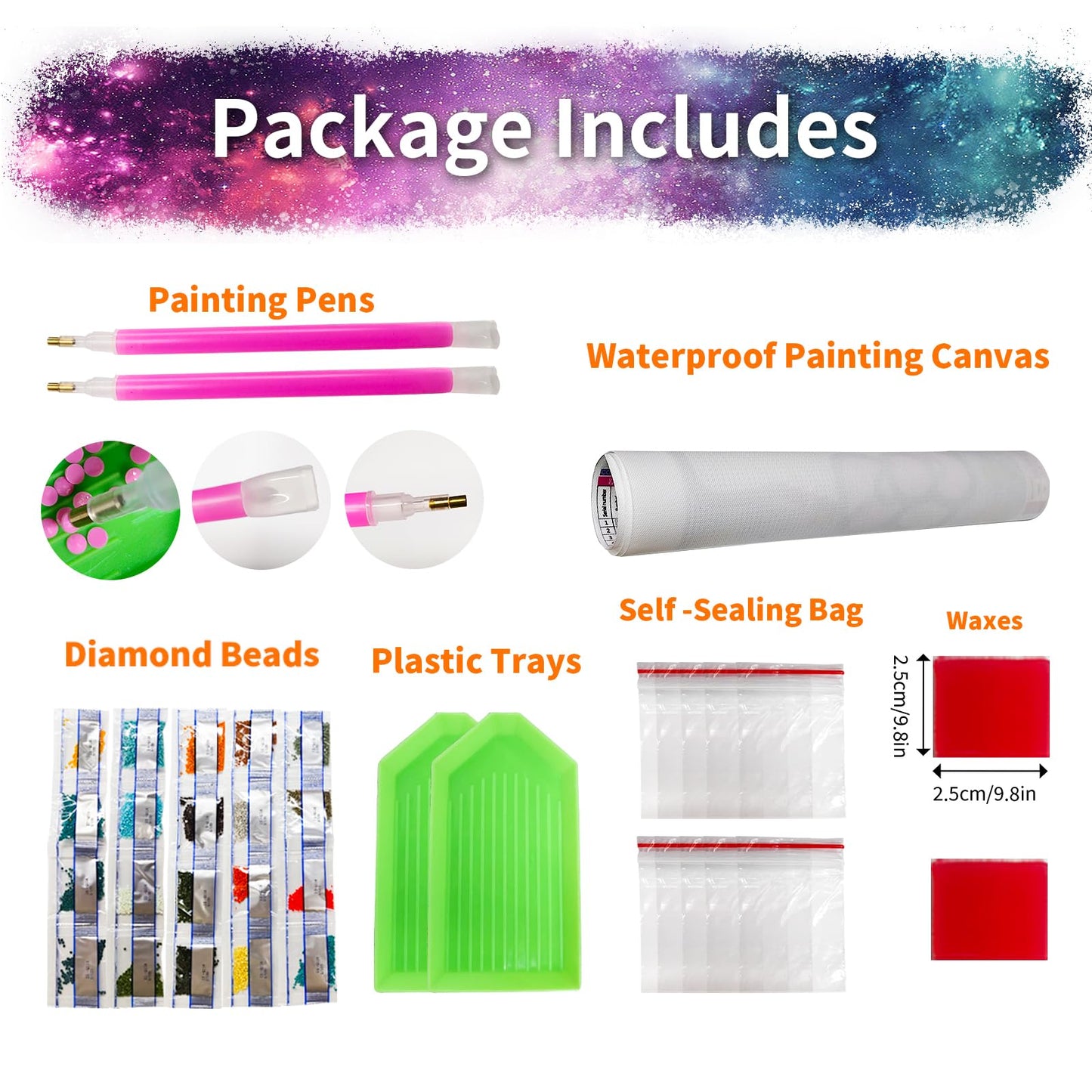 YALKIN 5D Diamond Painting Kits for Adults, Four Seasons Diamond Art Kits Full Drill Diamond Painting Kit for Adult Beginners, DIY Crystal Picture Art for Home Wall Decor 40x70cm/15.7x27.6in