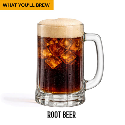 Craft A Brew - DIY Make Your Own Craft Root Beer - Complete Equipment and Supplies - Starter Home Brewing Kit - 1 Gallon