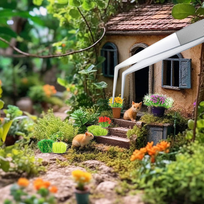 140Pcs DIY Miniature Colorful Flower Cluster Self Adhesive Flower Vegetation Groups Static Grass Tufts for Train Landscape Railroad Scenery Sand Military Layout Model Miniature Bases and Dioramas