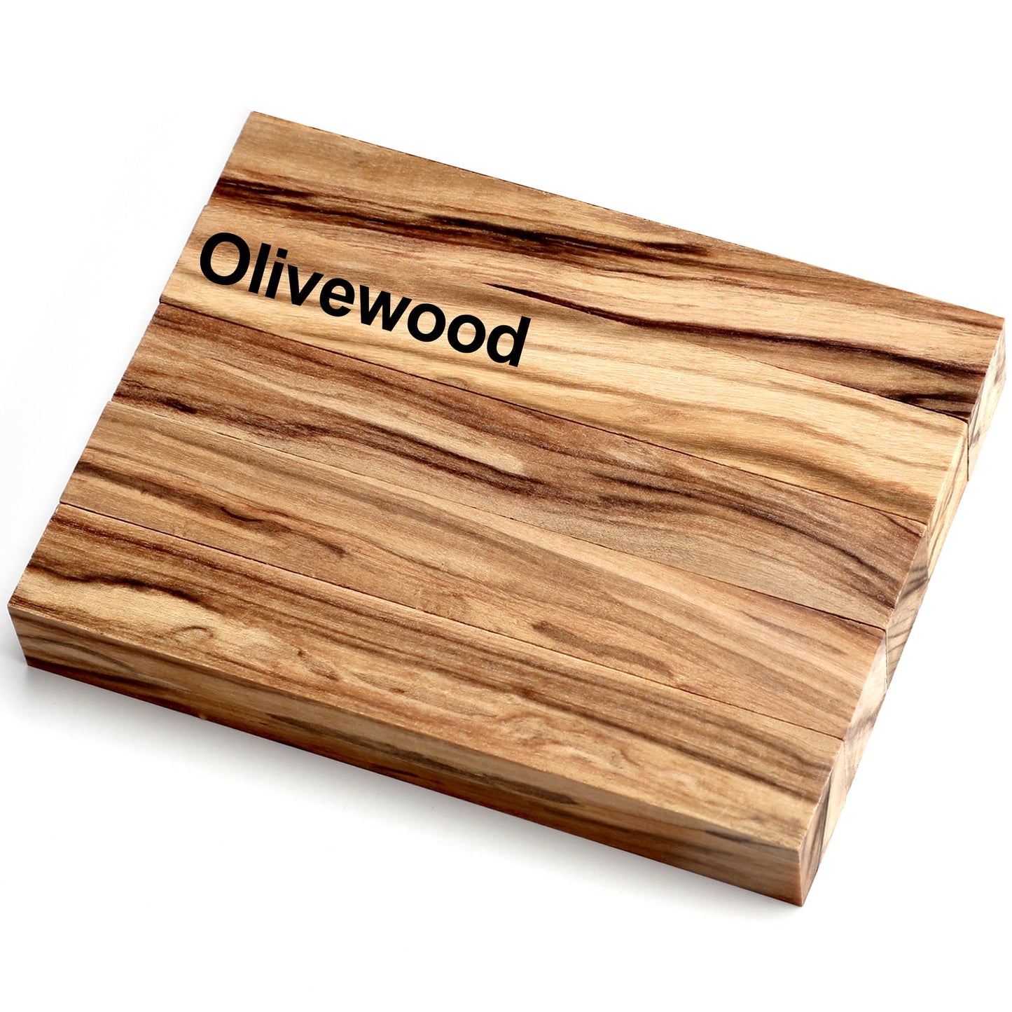 Spiareal 5 Pcs Olive Wood Pen Blanks Kits Pen Turning Supplies DIY Crafts, 5 x 3/4 x 3/4 Inch