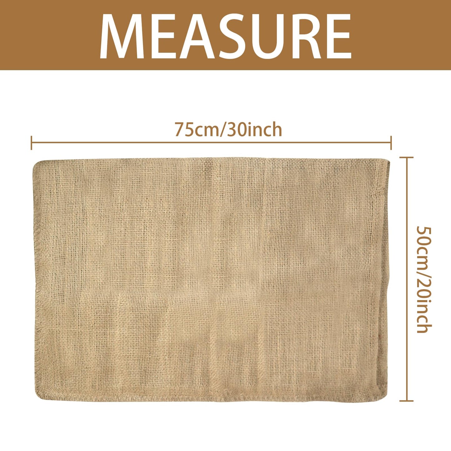 5PCS Large Burlap Bags- 20x30 Inch Natural Jute Burlap Sacks, Reusable Plant Grow Bags Root Vegetable Holders, Strong Potato Sacks for Gardening Planting Food Storage