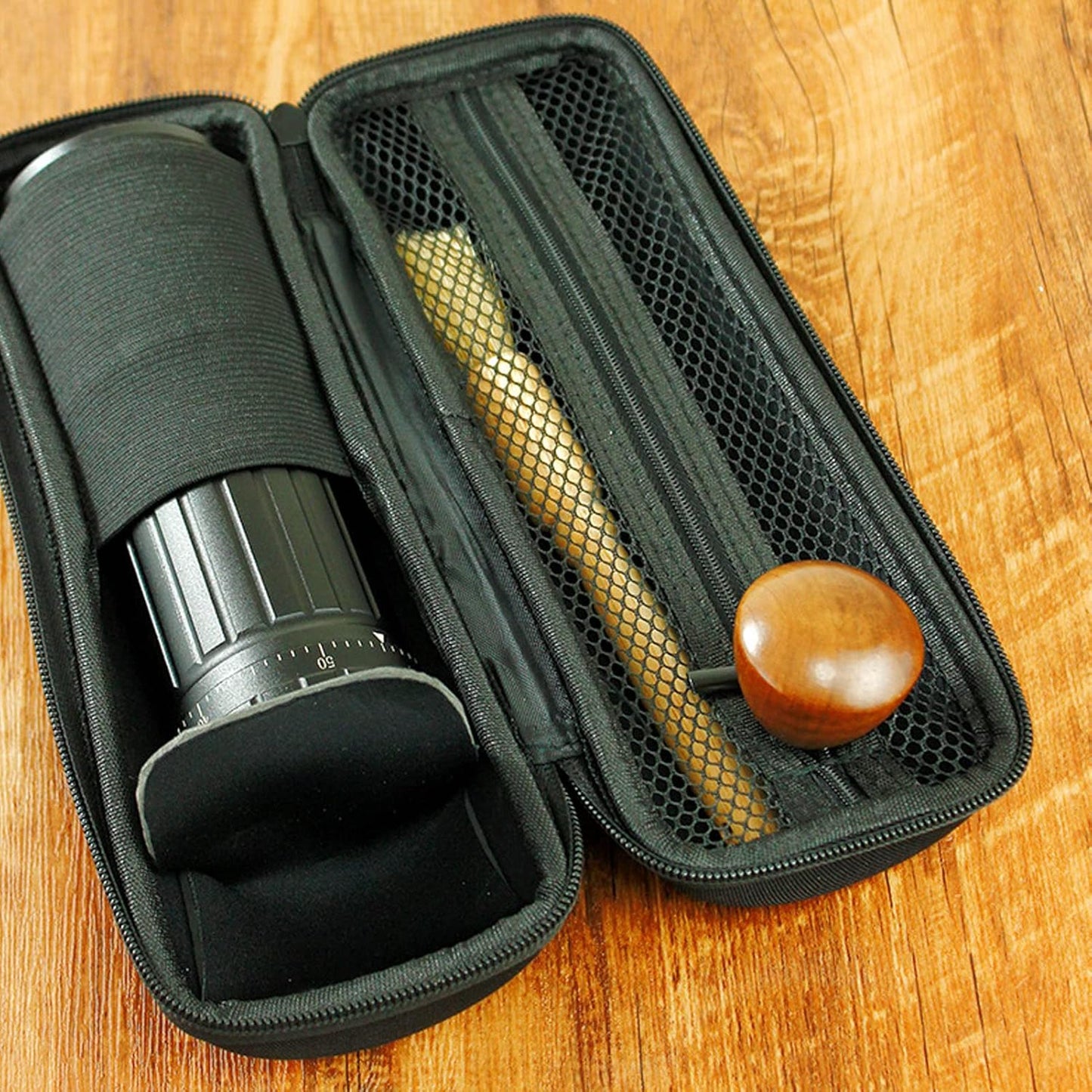 Hand Coffee Grinder Case, Portable Waterproof Bag for Manual Coffee Grinder, Neat Storage for Travel