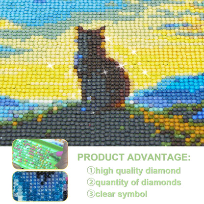 Leixonl Diamond Art Kits for Adults Beginners 6 Pack 5D Diamond Painting Kits for Home Wall Decoration Gifts Round Full Drill 11.8 X 15.7 inch (Animal)